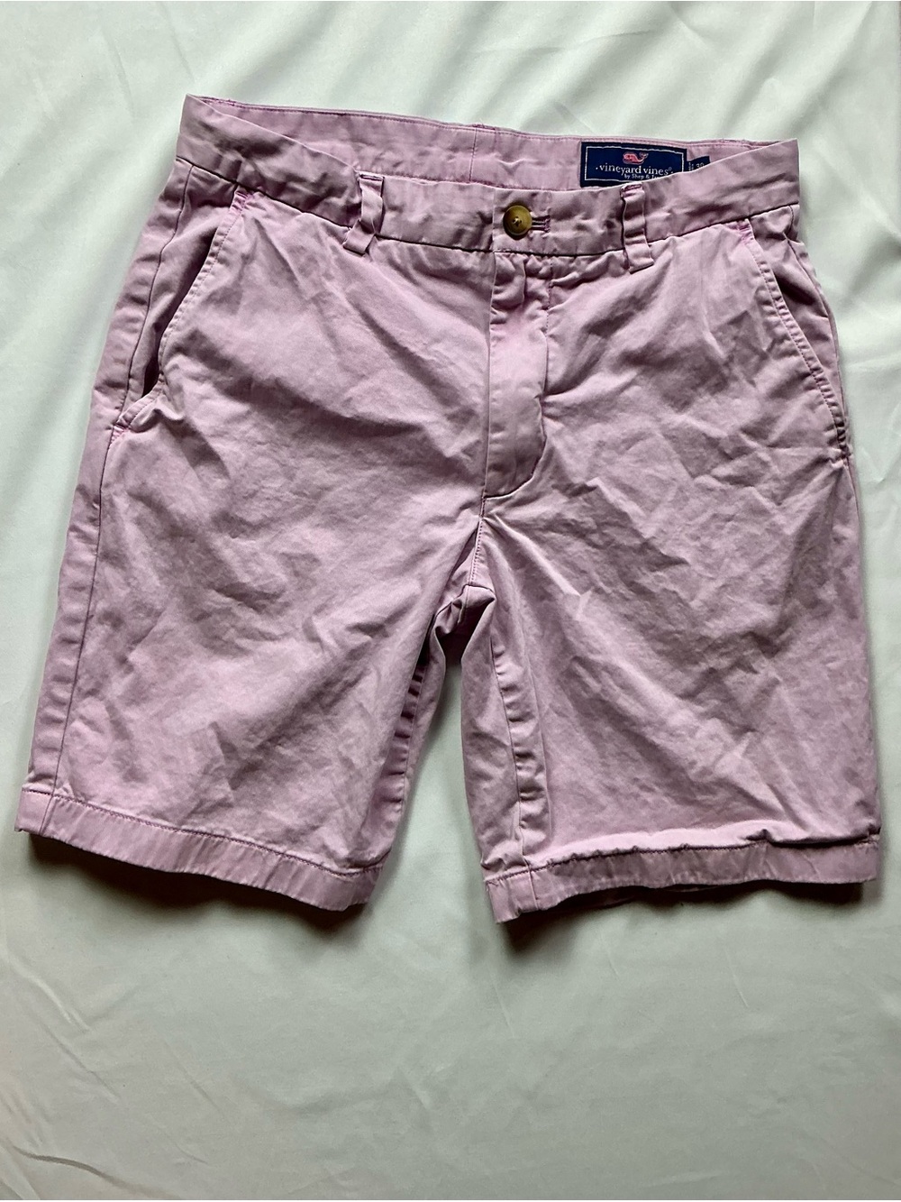Vineyard Vines Light Pink Flat Front Men’s Shorts